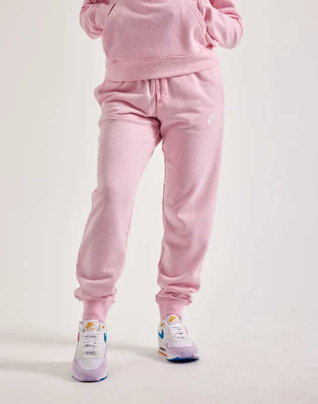 Nike Club Fleece Mid-Rise Pants Soft Sweatpants Style