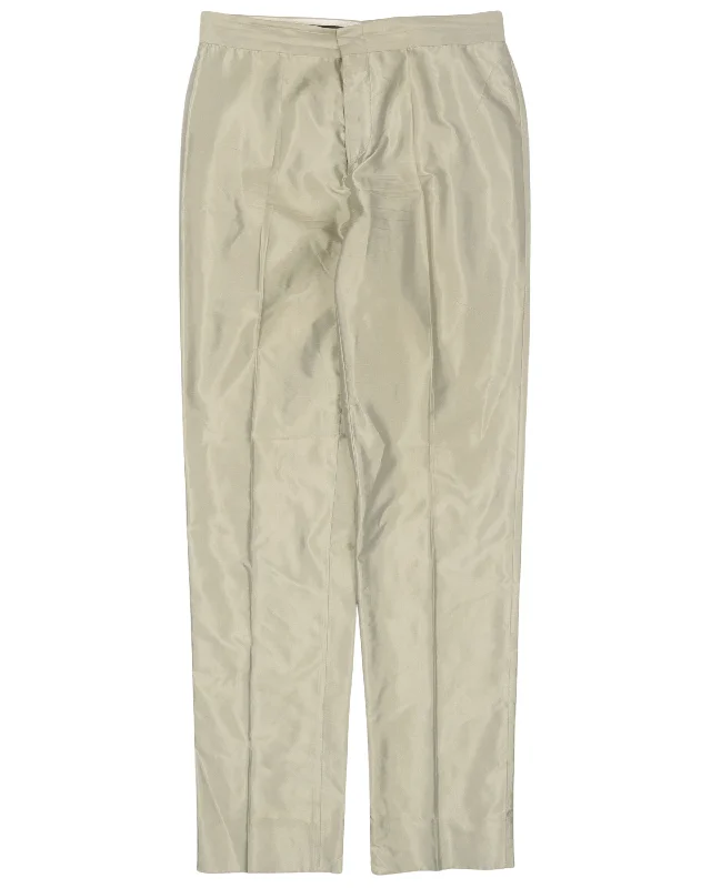Tom Ford Champagne Dress Pants Stylish Harem Pants