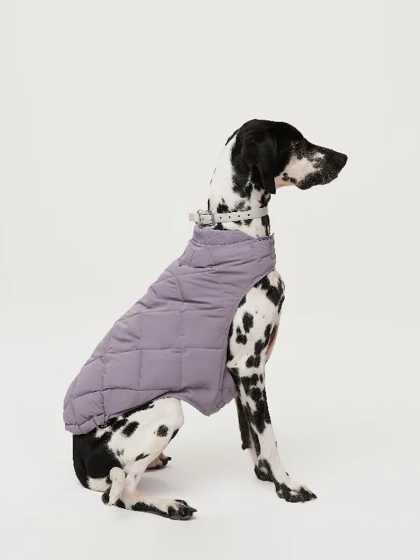 The Skyline Dog Jacket in Slate Violet Anorak Shell Jacket Lightweight Jacket