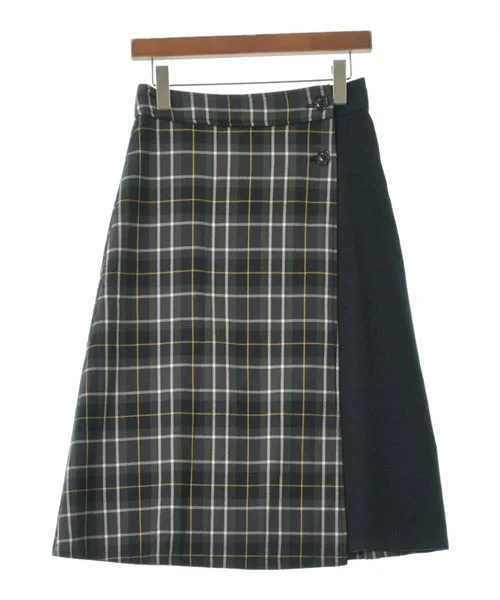 Dessin UNTITLED Knee length skirts corduroy skirt durable