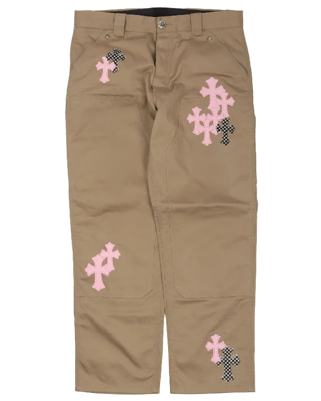 Cross Patch Double Knee Carpenter Pants Stylish Casual Pants