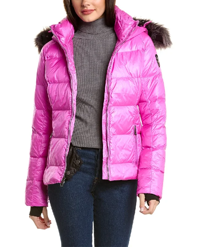 SKEA Elsa Down Jacket Knit Fabric Woven Fabric Fleece Fabric