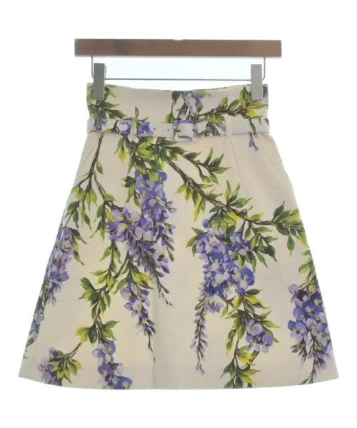 DOLCE&GABBANA Knee length skirts low waist skirt