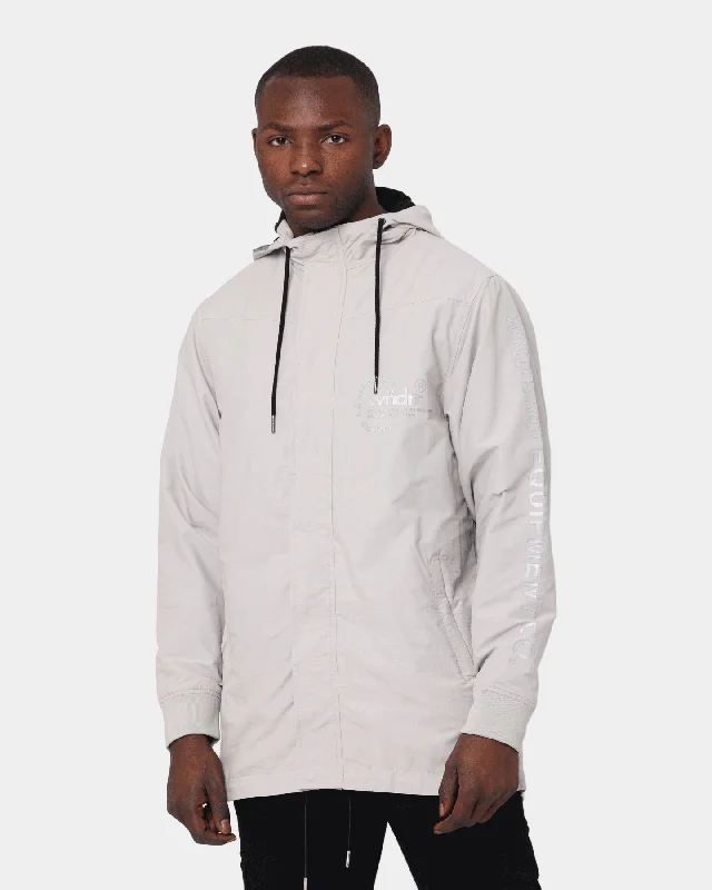 Wndrr Rematch Anorak Jacket Stone Elasticated Jacket Padded Jacket Insulated Jacket