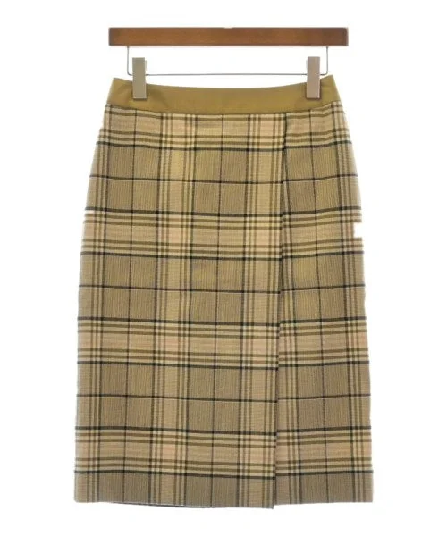 Drawer Knee length skirts slim fit skirt