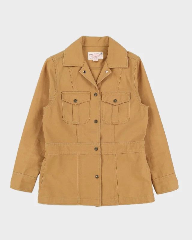 Filson Beige Workwear Style Jacket - S Tailored Jacket Straight Jacket A-Line Jacket
