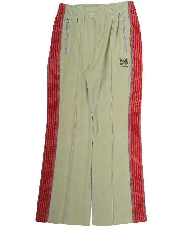 Maxfield Velour Track Pants Formal Stretch Pants