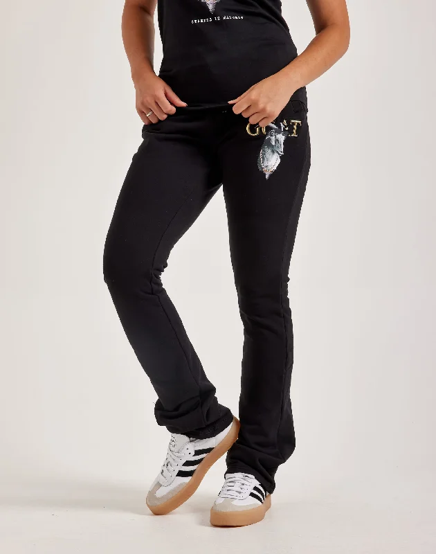 Streetz Iz Watchin Goat Fleece Stacked Pants Formal Dress Pants