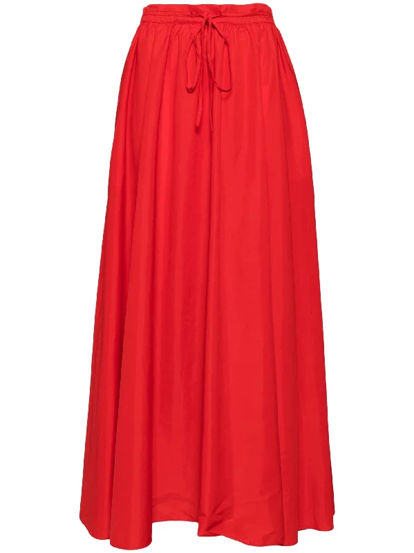 MAXI EDEN WOVEN SYNTHETIC SKIRT lace skirt elegant
