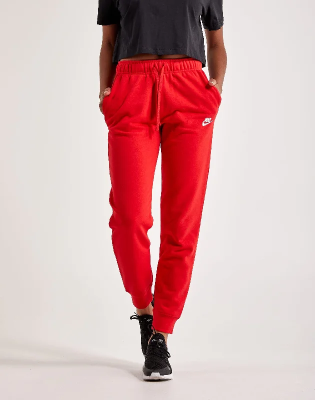 Nike Club Fleece Mid-Rise Pants Classic Flared Pants