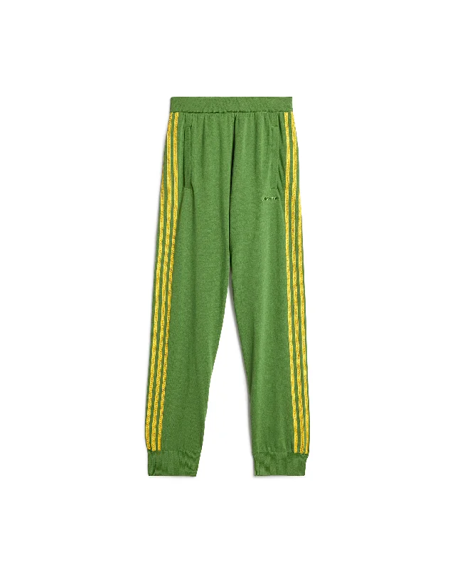 Wales Bonner Knit Track Pant - Green Warm Wool Trousers