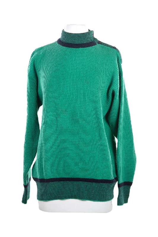 Vintage 90s Loewe Sweater Elasticated Padded Insulated