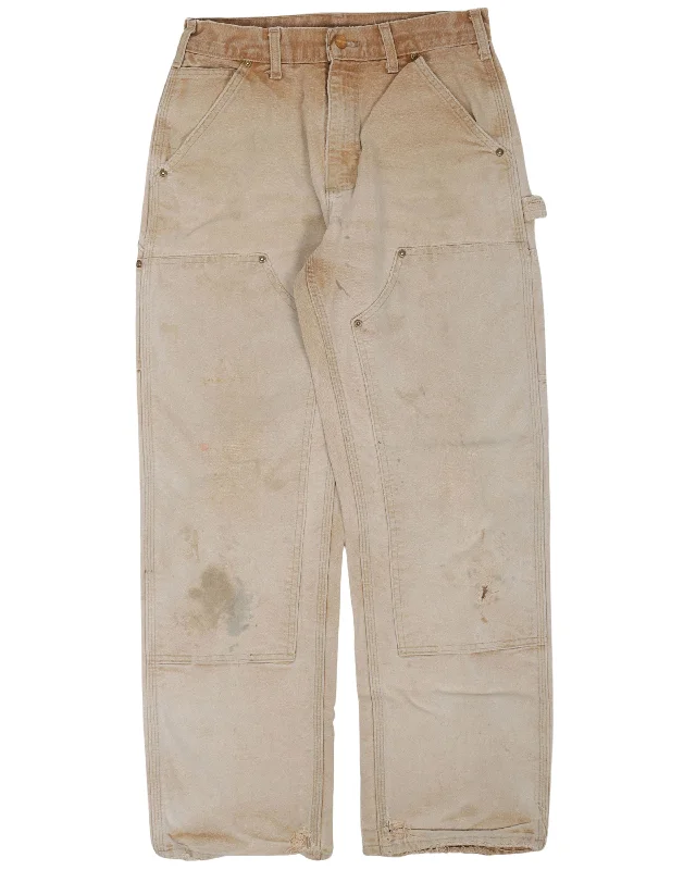 Carhartt Double Knee Pants Relaxed High-Waist Trousers