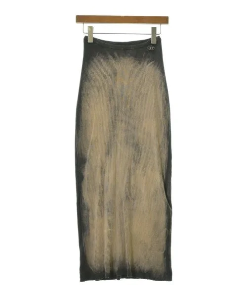 DIESEL Long/Maxi length skirts leather skirt bold