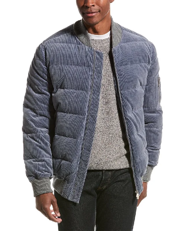Brunello Cucinelli Cashmere- Blend Jacket Fleece Jacket Down Jacket Feather Jacket