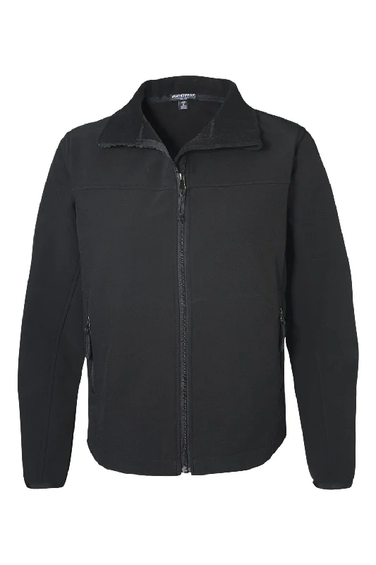 Weatherproof Womens Wind & Water Resistant Soft Shell Full Zip Jacket - Black Bomber Jacket Anorak Windbreaker