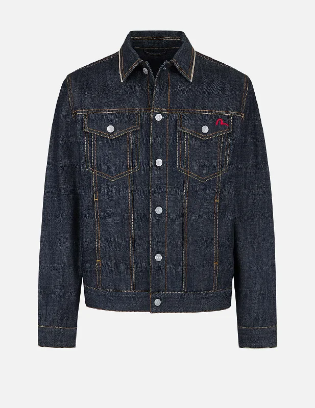 Classic Regular Fit Raw Denim Jacket Lace Jacket Ribbed Jacket Sequined Jacket