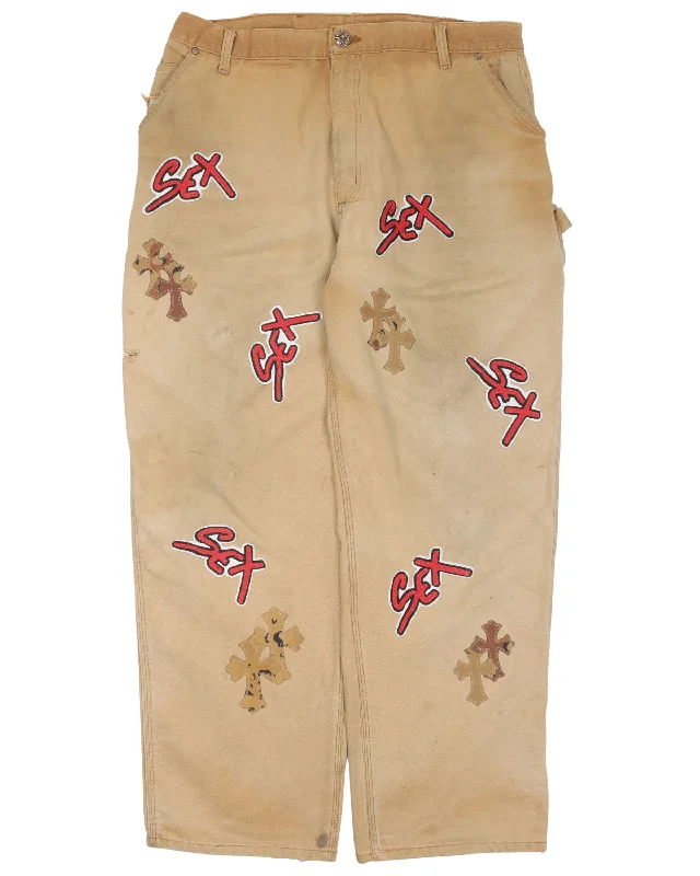Sex Records Carpenter Pant Classic Pleated Pants