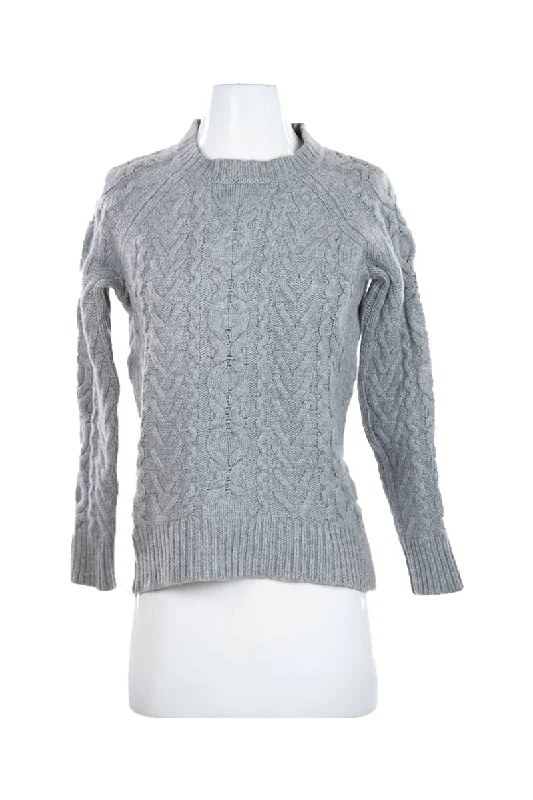 Nili Lotan Sweater Hooded Caped Shawl Collar