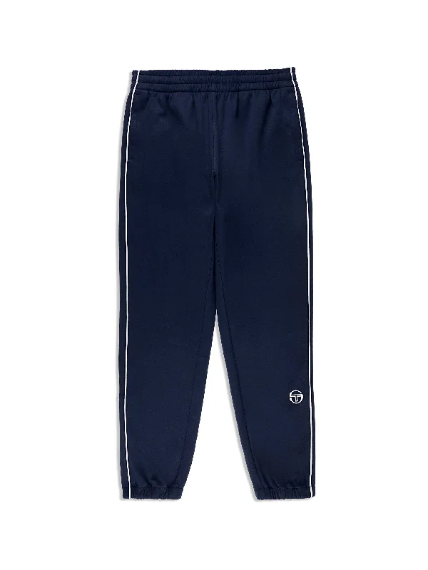 Miss Lioni Track Pant- Maritime Blue Comfortable Wide-Leg Pants