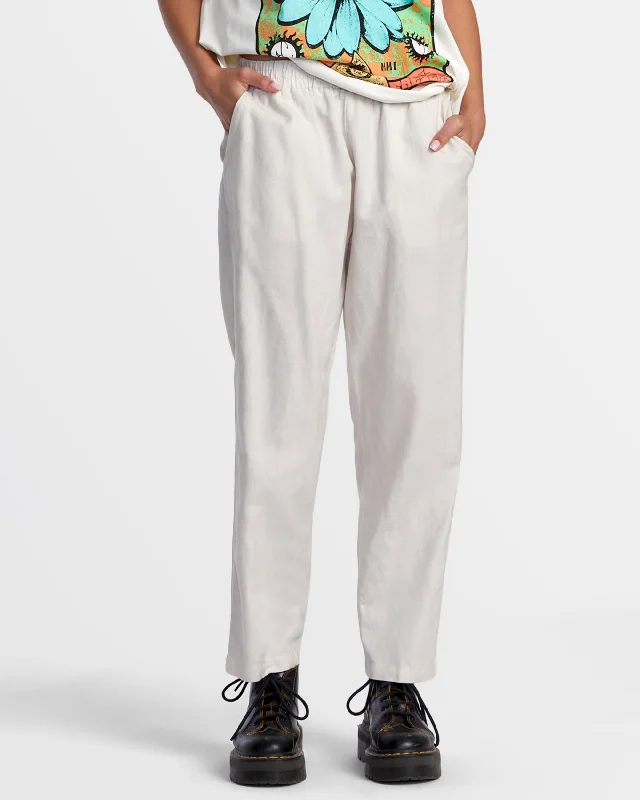 New Yume Beach Pants - Latte Soft Stretch Leggings