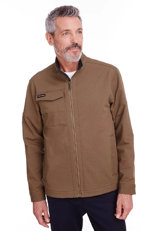 Dri Duck Mens Ace Water Resistant Full Zip Jacket - Field Khaki - Closeout Wool Jacket Cashmere Jacket Tweed Jacket