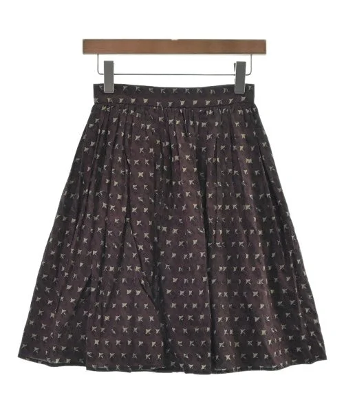 DOLCE&GABBANA Knee length skirts relaxed fit skirt