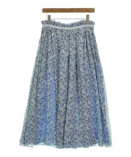 Drawer Long/Maxi length skirts pleated skirt texture