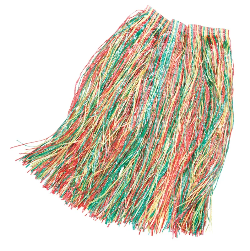 Grass Skirt 80cm Budget Hawaiian Costume Accessory chiffon skirt airy