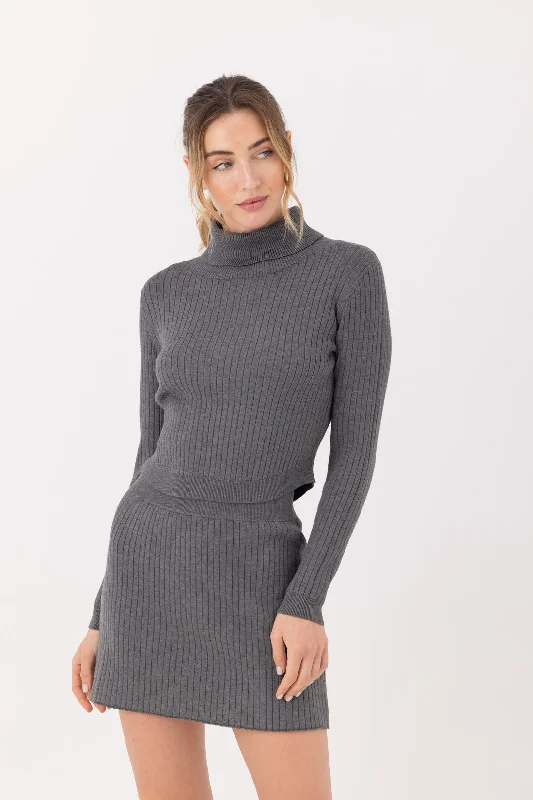 Cali Sweater Platinum - Sundays Zippered Front Buttoned Front Snap Front