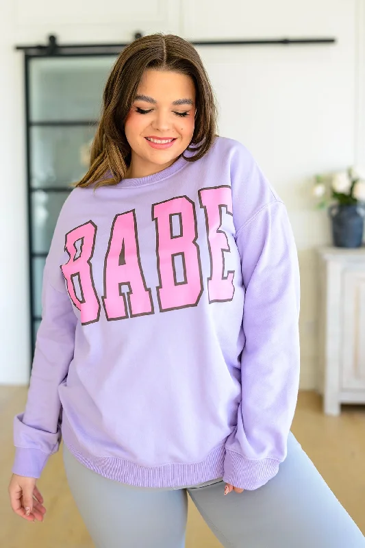 She's a Babe Sweater Spandex Rayon Corduroy