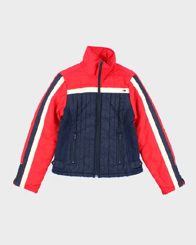Vintage 00s Tommy Jeans Lightweight Puffer Jacket - L Stand-Up Collar Roll-Neck Collar Turtle Neck Vintage 00s Tommy Jeans Lightweight Puffer Jacket - L Stand-Up Collar Roll-Neck Collar Turtle Neck
