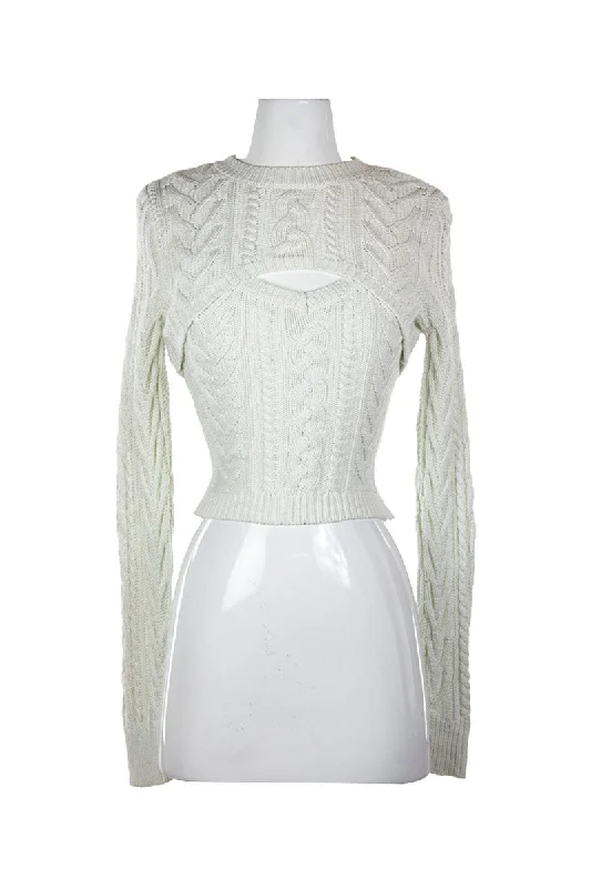 Abercrombie & Fitch Sweater Open Front Closed Front Wrap Front