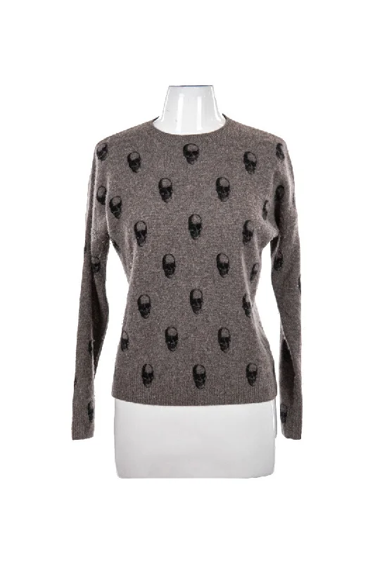 Skull Cashmere Sweater Nylon Fabric Polyester Fabric Spandex Fabric