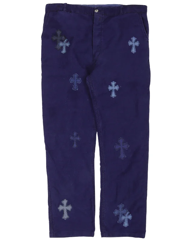 Cross Patch French Work Pants Elegant Dress Pants