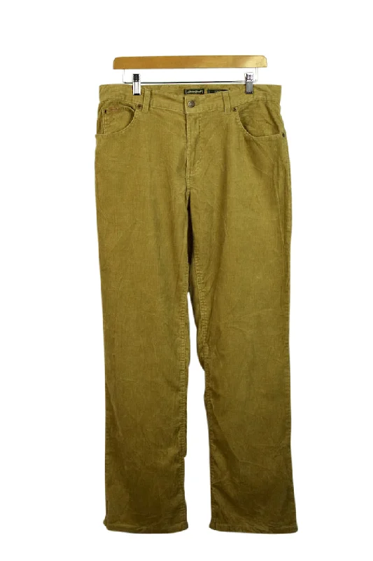 Eddie Bauer Brand Corduroy Pants Fashionable Track Pants
