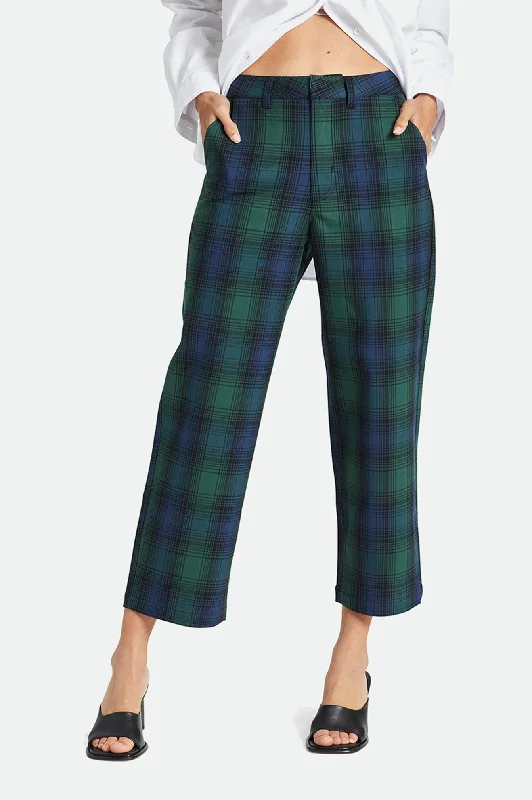 Niles Pant - Pine Needle Warm Wool Trousers