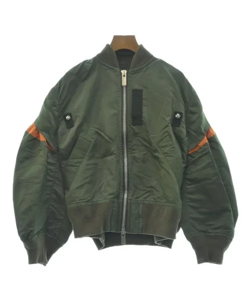 sacai Millitary jackets One-Shoulder Jacket Off-the-Shoulder Jacket Asymmetrical Jacket