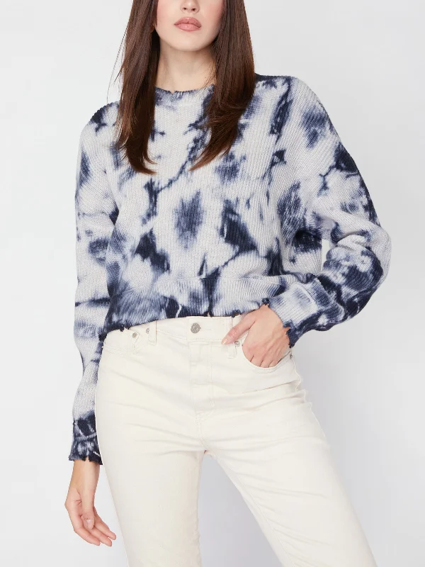 Eva Tie Dye Sweater Modern Contemporary Chic
