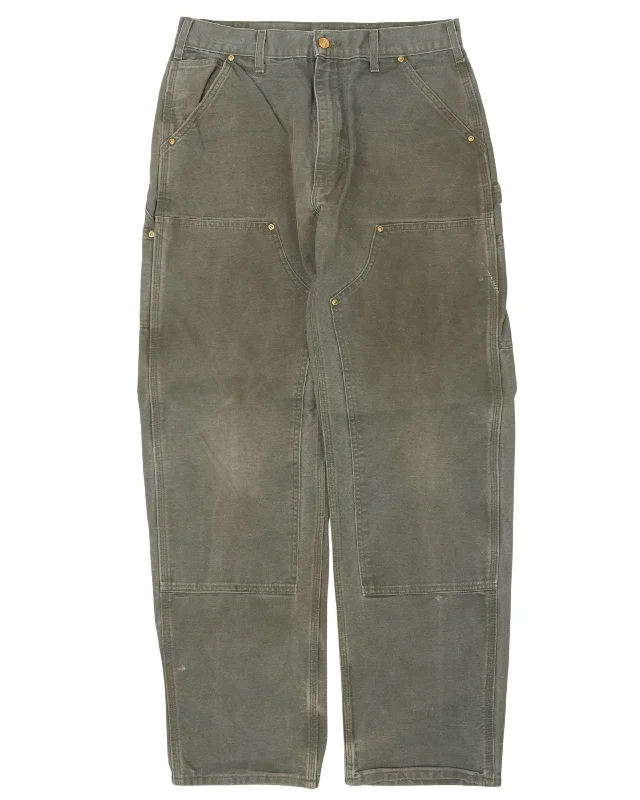 Carhartt Double Knee Carpenter Pants Trendy Printed Pants
