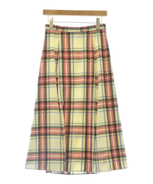 Dessin Long/Maxi length skirts leather skirt bold