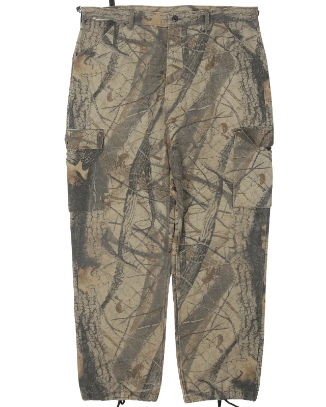 Liberty RealTree Camouflage Cargo Pants Slim-Fit Khaki Pants