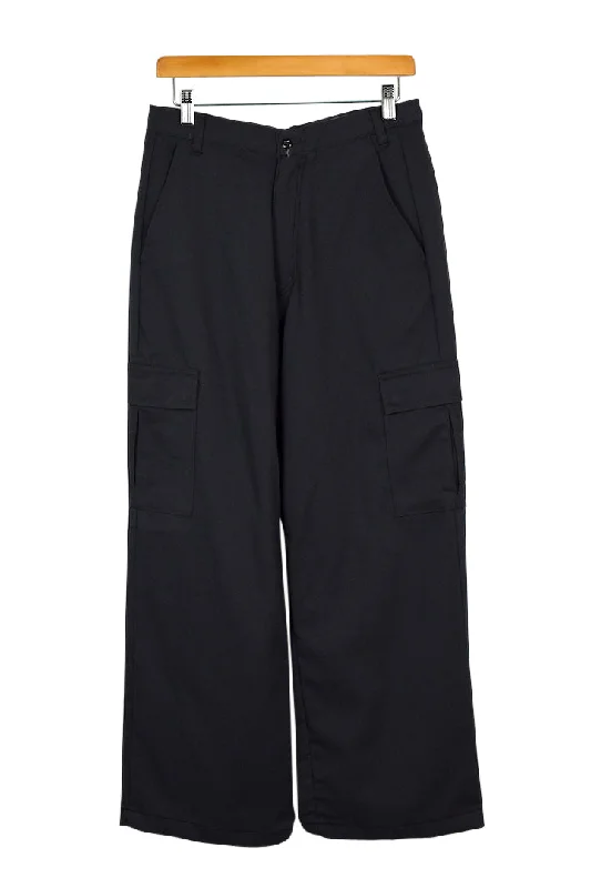 Grey Workwear Cargo Pants Formal Dress Pants