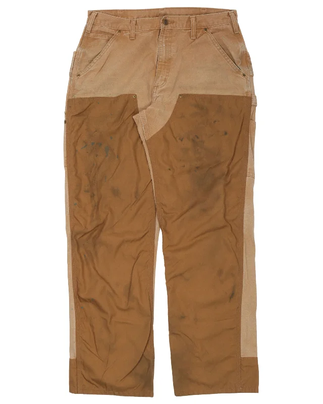 Carhartt Nylon Double Knee Pants Stylish Paperbag Waist Pants