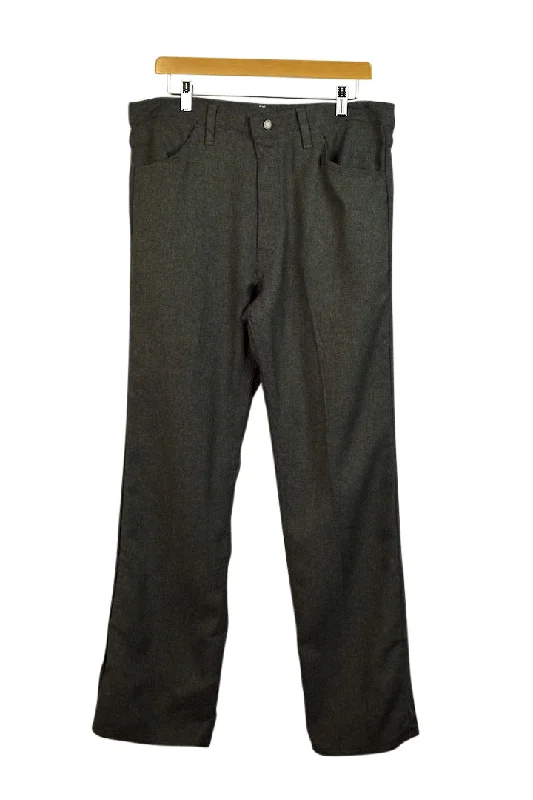 Reworked Dress Pants Classic Cropped Pants