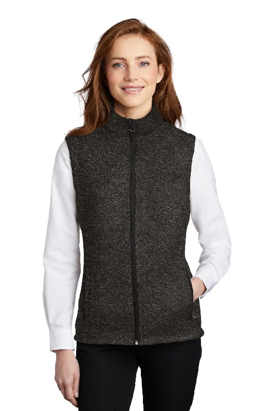 Port Authority  Ladies Sweater Fleece Vest L236 High Neck Crew Neck V-Neck