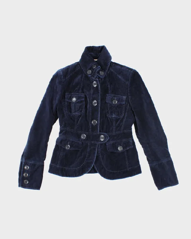 Vintage Y2k 00s Jane Norman Velvet Jacket - S Hooded Jacket Caped Jacket Shawl Collar Jacket Vintage Y2k 00s Jane Norman Velvet Jacket - S Hooded Jacket Caped Jacket Shawl Collar Jacket