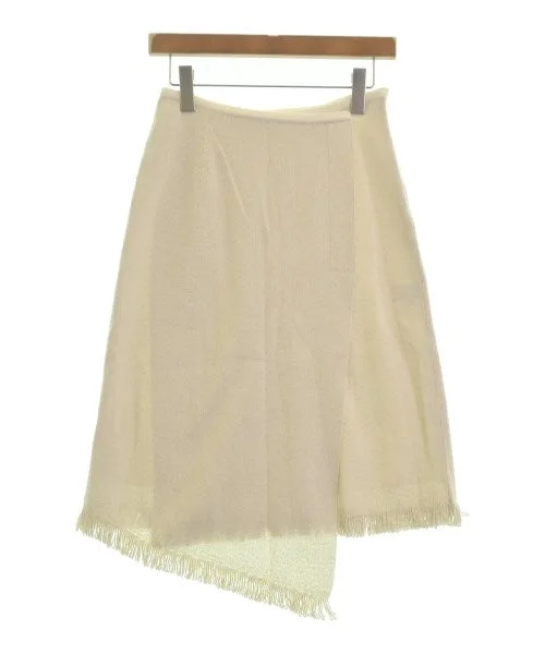 Drawer Knee length skirts flowy skirt hem