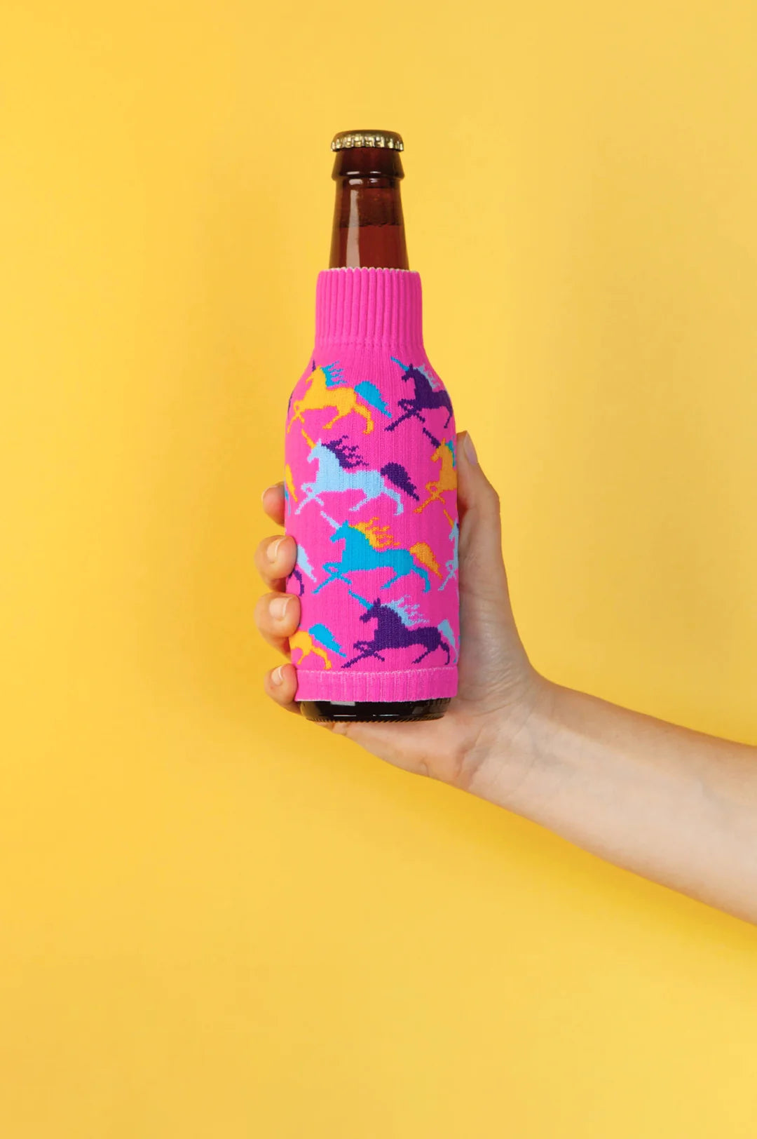 Freaker Sweater Koozie-Unicorns Machine Wash Dry Clean Hand Wash