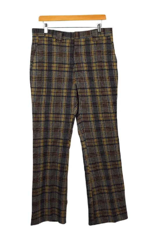 70s Polyester Pants Chic Capri Pants